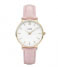 CLUSE Watch Minuit Gold White white pink (CL30020)