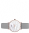 CLUSE Watch Minuit La Perle Rose Gold Plated White Pearl white pearl stone grey (CL30049)