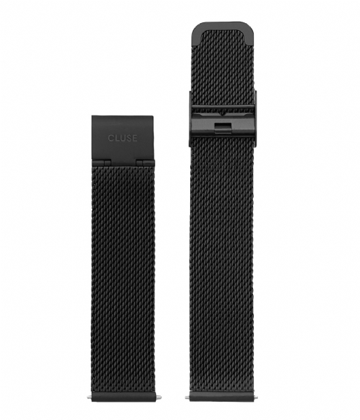 CLUSE Watchstrap Minuit Strap Mesh mesh black color (CLS348)