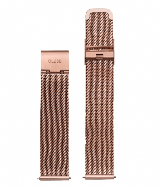 CLUSE Watchstrap Minuit Strap Mesh mesh rose gold plated (CLS347)