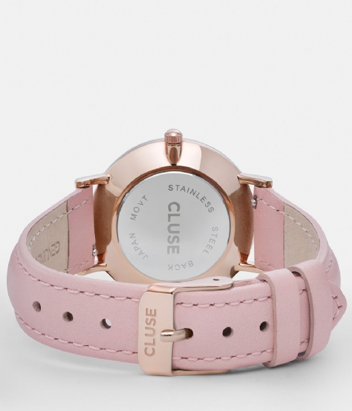 CLUSE Watch Minuit Rose Gold Colored White white pink (CL30001/CW0101203006)