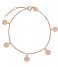 CLUSE Bracelet Essentielle Hexagon Charms Chain Bracelet rose gold plated (CLJ10018)