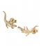 CLUSE Earring Force Tropicale Alligator Stud Earrings gold plated (CLJ51018)