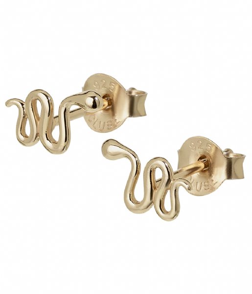 CLUSE Earring Force Tropicale Snake Stud Earrings gold plated (CLJ51020)