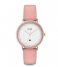 CLUSE Watch Le Couronnement Rose Gold Plated White soft rose (CL63002)