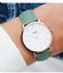 CLUSE Watchstrap Strap Leather Rose Gold Colored 16 mm stone green (CS1408101084)