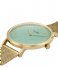 CLUSE Watch Boho Chic Mesh Stone Green gold plated stone green (CW0101201027)