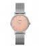 CLUSE Watch Minuit Mesh Silver Plated Rose Gold rose gold silver plated (CW0101203029)