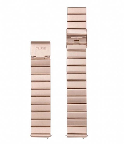 CLUSE Watchstrap Strap Single Link Steel 16 mm Rose gold colored (CS12203)