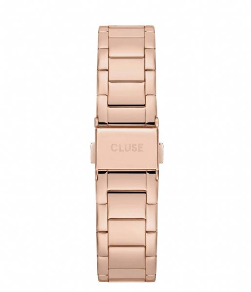 CLUSE Watchstrap Strap Three Link Steel 16 mm Rose gold colored (CS12206)