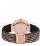 CLUSE Watch Triomphe Mesh rose gold plated black (CW0101208005)