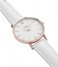 CLUSE Watch Minuit Rose Gold Plated White white white (cl30056)