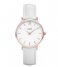 CLUSE Watch Minuit Rose Gold Plated White white white (cl30056)