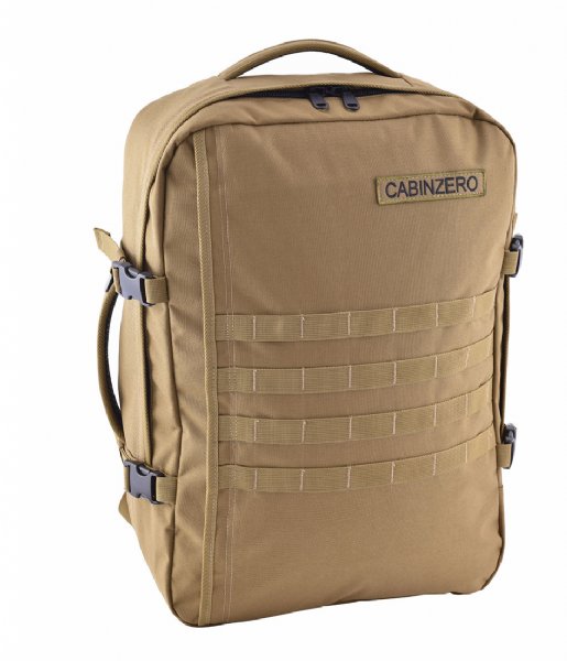 CabinZero Outdoor backpack Military Cabin Backpack 44 L 15 Inch desert sand