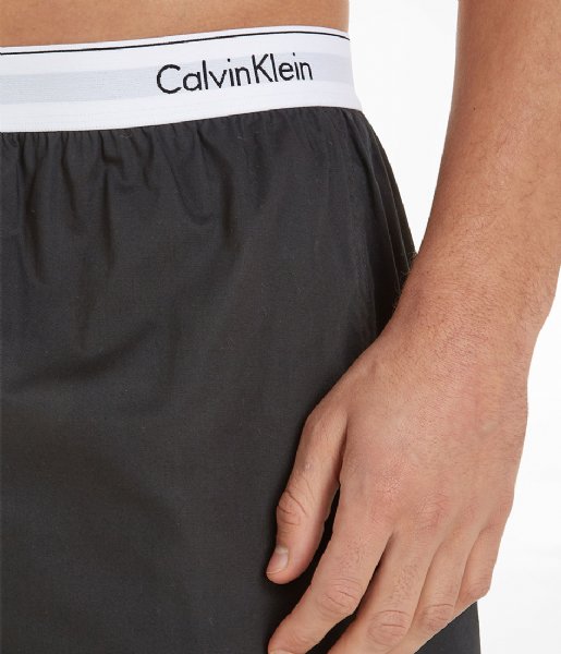 Calvin Klein  Boxer Slim 2Pk 2-Pack Black/Black (001)
