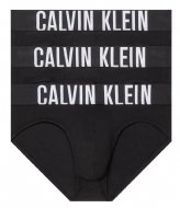 Calvin Klein Hip Brief 3-Pack Black- Black- Black (Ub1)