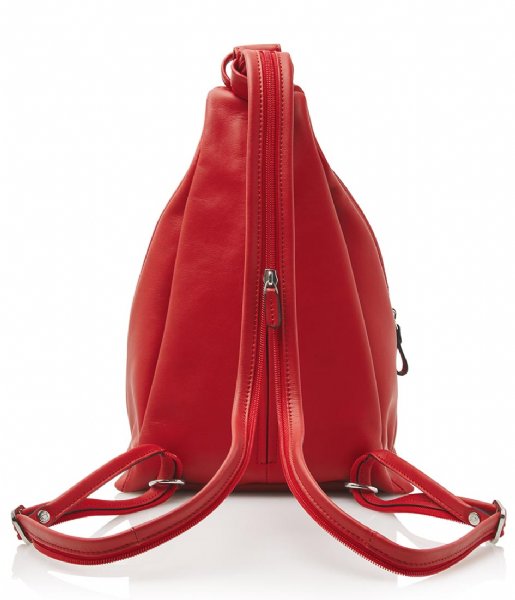 Castelijn & Beerens Everday backpack Nappa Rugzak Red (RO)