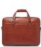 Castelijn & Beerens Laptop Shoulder Bag Gaucho Ted Laptop Bag 15.6 Inch + Tablet Cognac (CO)