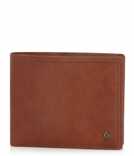 Castelijn & Beerens Bifold wallet Dutch Masterpiece Billfold 6 Creditcards cognac