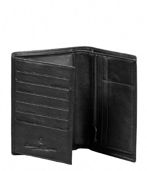 Castelijn & Beerens Zip wallet Vita Billfold Portefeuille zwart