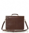 Castelijn & Beerens Laptop Shoulder Bag Verona Laptop Bag  13.3 inch mocca