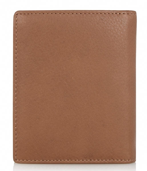 Castelijn & Beerens Bifold wallet Lavano Wallet Zipper camelbruin