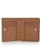 Castelijn & Beerens Bifold wallet Lavano Wallet Zipper camelbruin