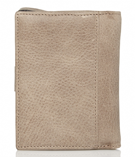 Castelijn & Beerens Trifold wallet Carisma Tri Fold Zip Wallet grey
