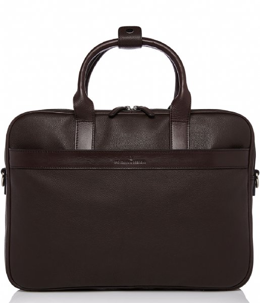 Castelijn & Beerens Laptop Shoulder Bag Laptop Bag 15.6 Inch mocca