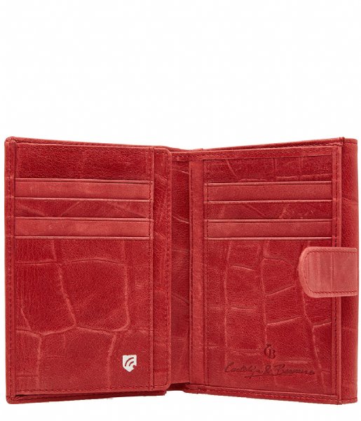Castelijn & Beerens Trifold wallet Ladies Wallet red