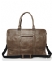 Castelijn & Beerens Laptop Shoulder Bag Walter Weekender by Renee 17 Inch grijs