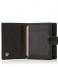 Castelijn & Beerens Bifold wallet Cocco Creditcard Etui black