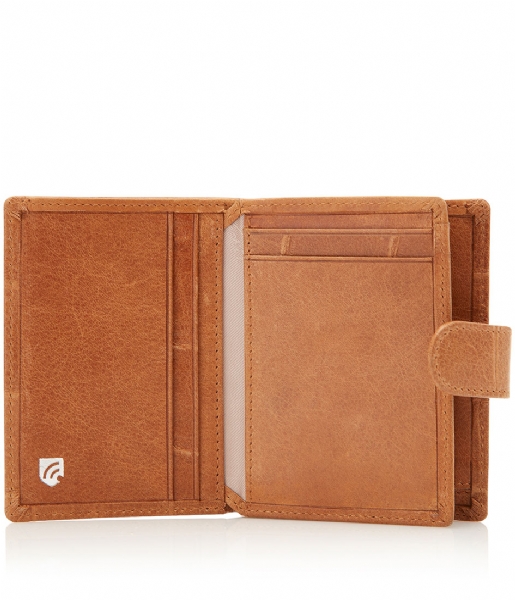 Castelijn & Beerens Bifold wallet Cocco Creditcard Etui light brown