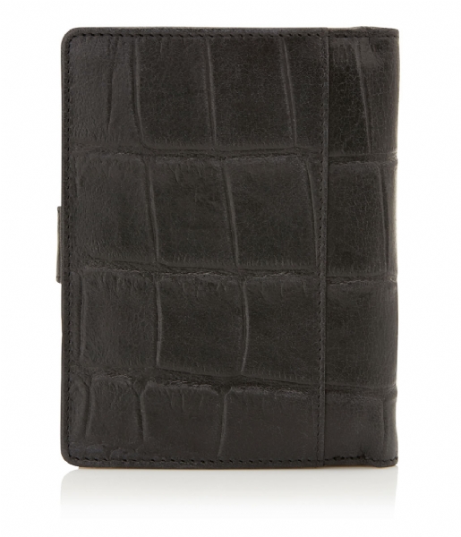 Castelijn & Beerens Bifold wallet Cocco Ladies Wallet Zip black