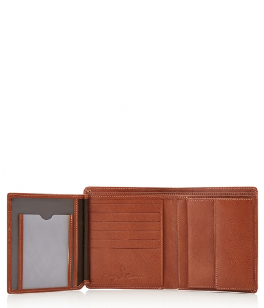 Castelijn & Beerens Bifold wallet Nova Billfold light brown