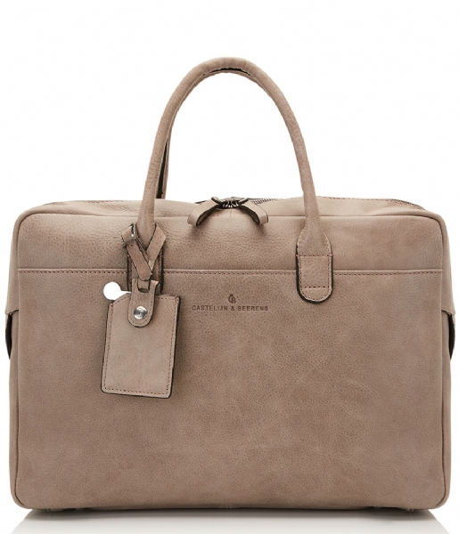 Castelijn & Beerens Laptop Shoulder Bag Carisma Laptop Bag 15.6 Inch grey
