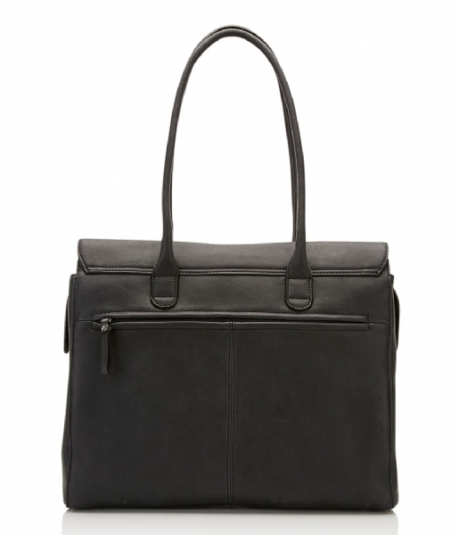 Castelijn & Beerens Shoulder bag Carisma Laptop Shoulderbag Flap 15.6 Inch black