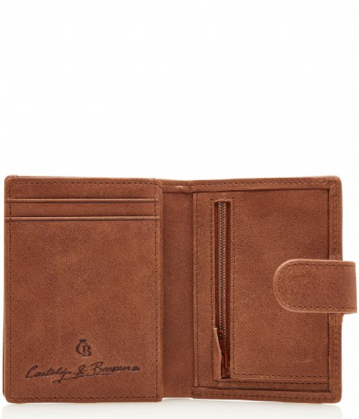Castelijn & Beerens Bifold wallet Creditcard Etui cognac