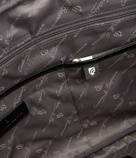 Castelijn & Beerens Laptop Shoulder Bag Laptop Bag 15.6 Inch Single Zip black
