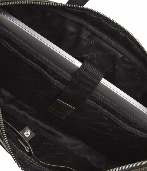 Castelijn & Beerens Laptop Shoulder Bag Limited 2020 Rien Laptop Bag 16.5 Inch dark military