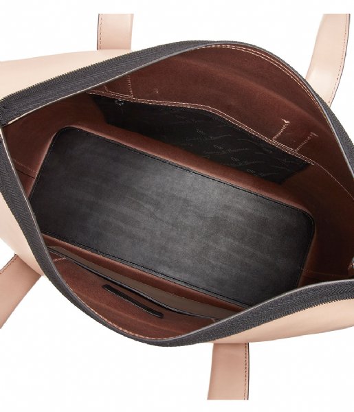 Castelijn & Beerens Laptop Shoulder Bag Noor Laptop Shoulderbag 15.6 Inch beige