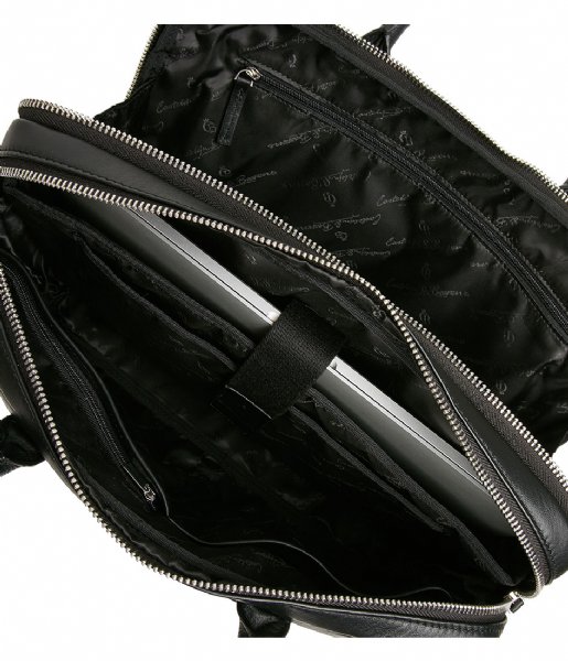 Castelijn & Beerens Crossbody bag Laptopbag 15.6 Inch RFID black