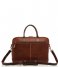 Castelijn & Beerens Laptop Shoulder Bag Renee Rein Laptop Bag 15.6 Inch light brown