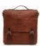 Castelijn & Beerens Crossbody bag Richard Satchel Bag 10.5 Inch light brown