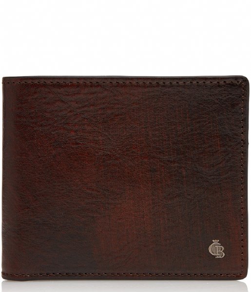 Castelijn & Beerens Bifold wallet Rien Billfold 8 Creditcards Cognac