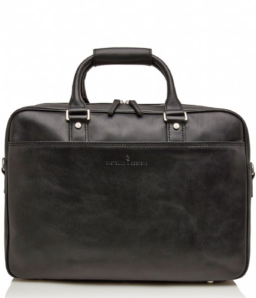 Castelijn & Beerens Laptop Shoulder Bag Verona Laptop Bag 15.6 Inch black