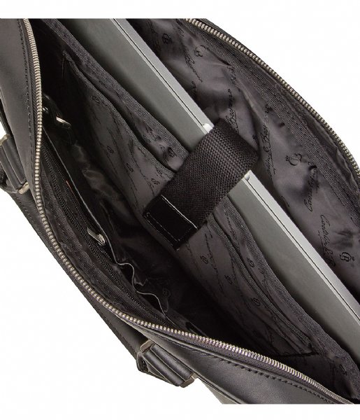 Castelijn & Beerens Laptop Shoulder Bag Verona Laptop Bag 15.6 Inch black