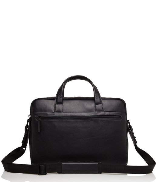 Castelijn & Beerens Laptop Shoulder Bag Charlie Laptopbag 15.6 Inch zwart