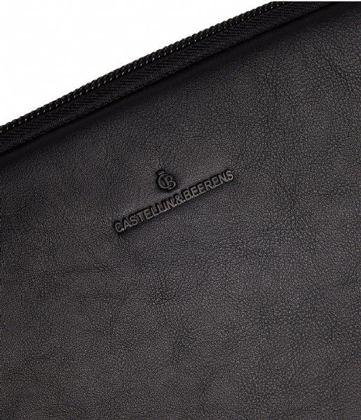 Castelijn & Beerens Laptop Sleeve Mike Laptop Sleeve 15.6 Inch zwart
