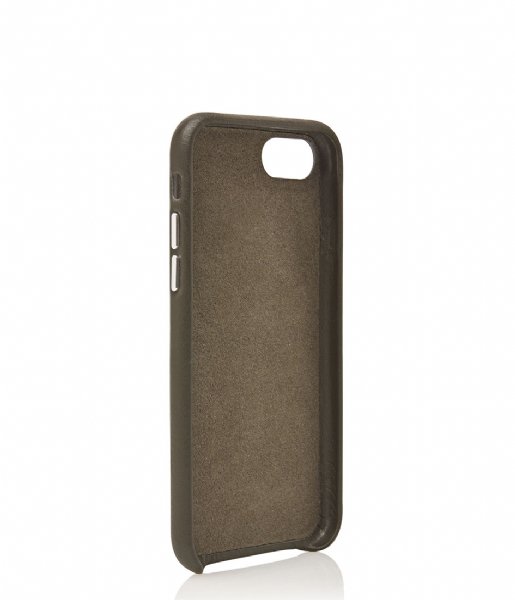 Castelijn & Beerens Smartphone cover Nappa Back Cover Wallet iPhone 7 + 8 dark military